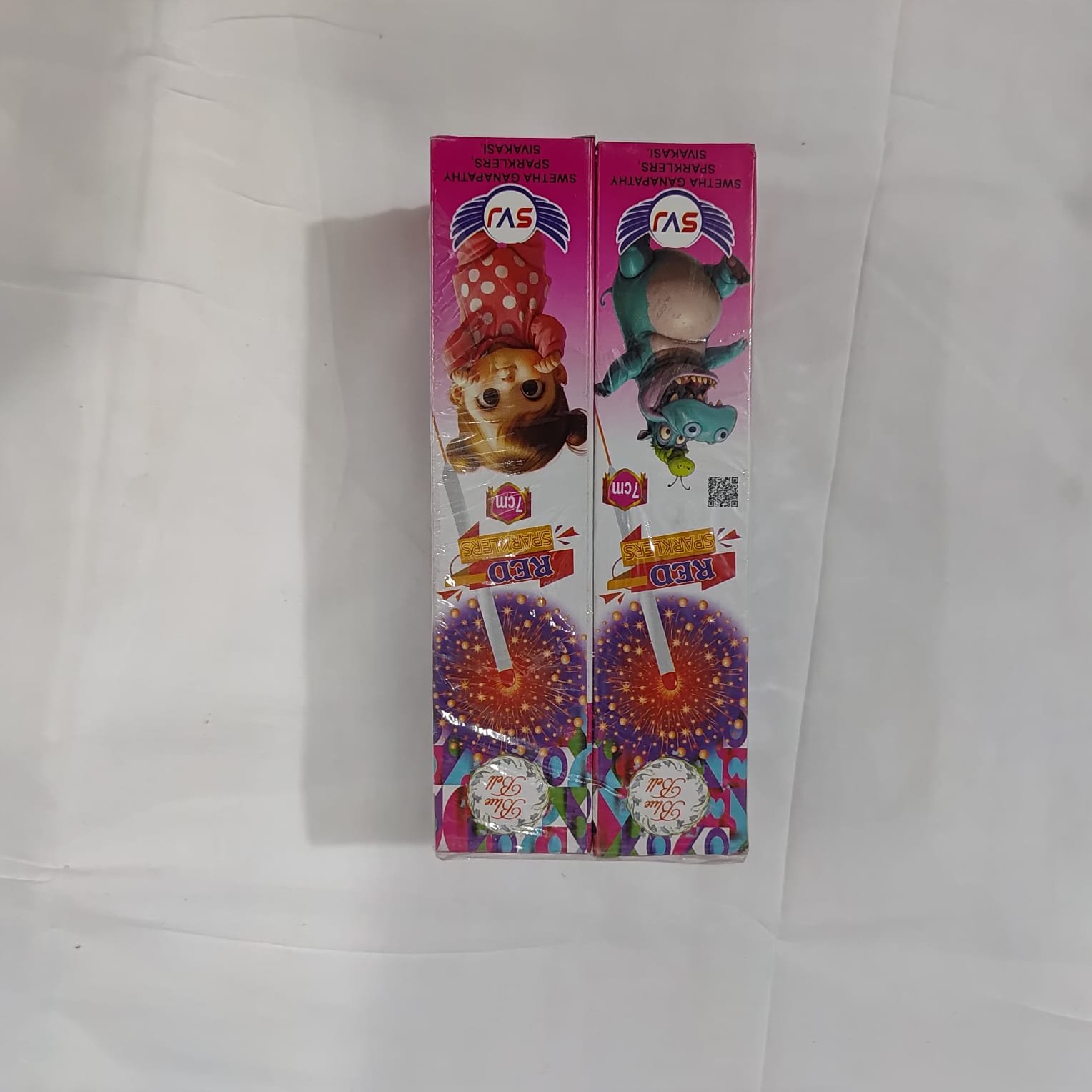 7 Cm Red Sparklers