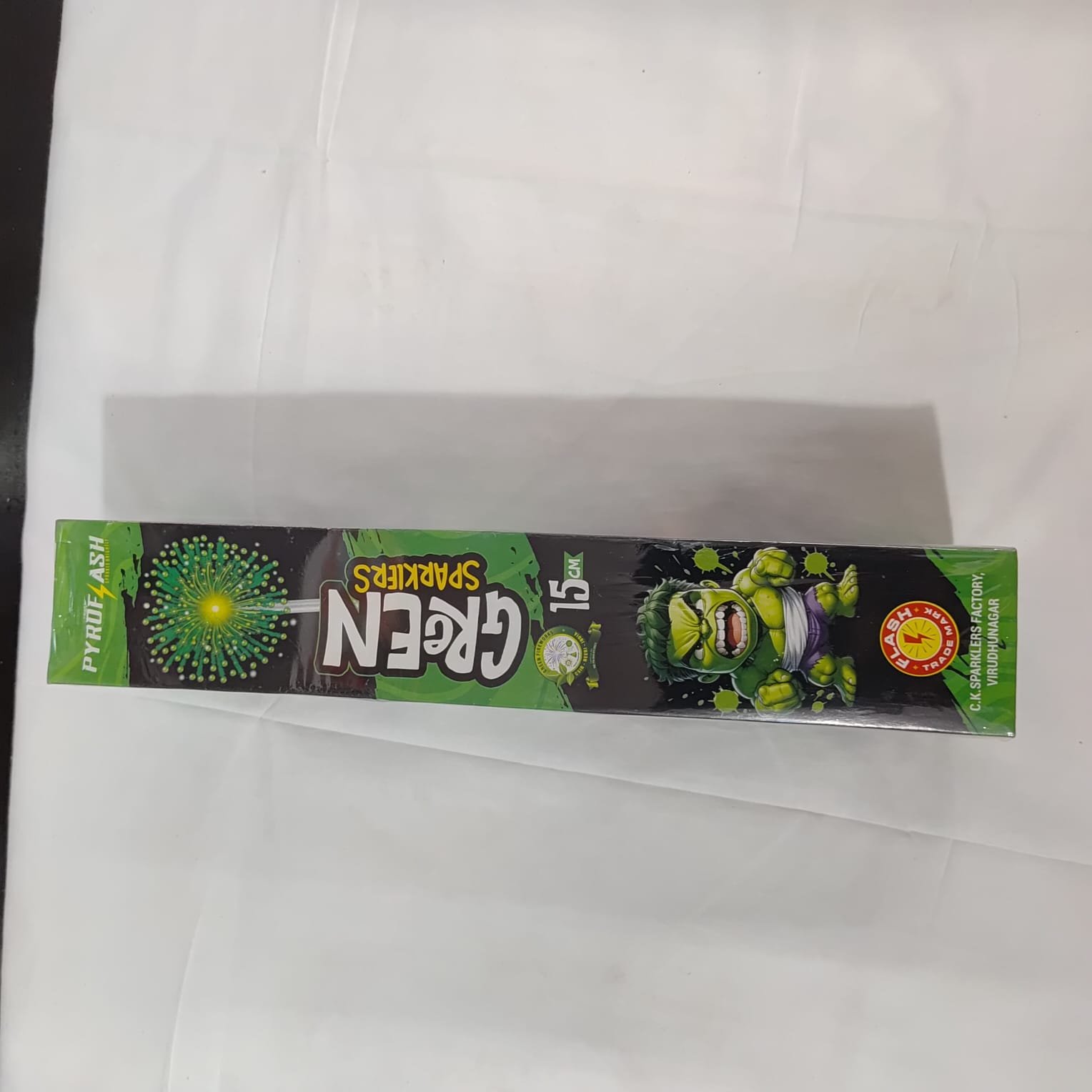 15 Cm Green Sparklers